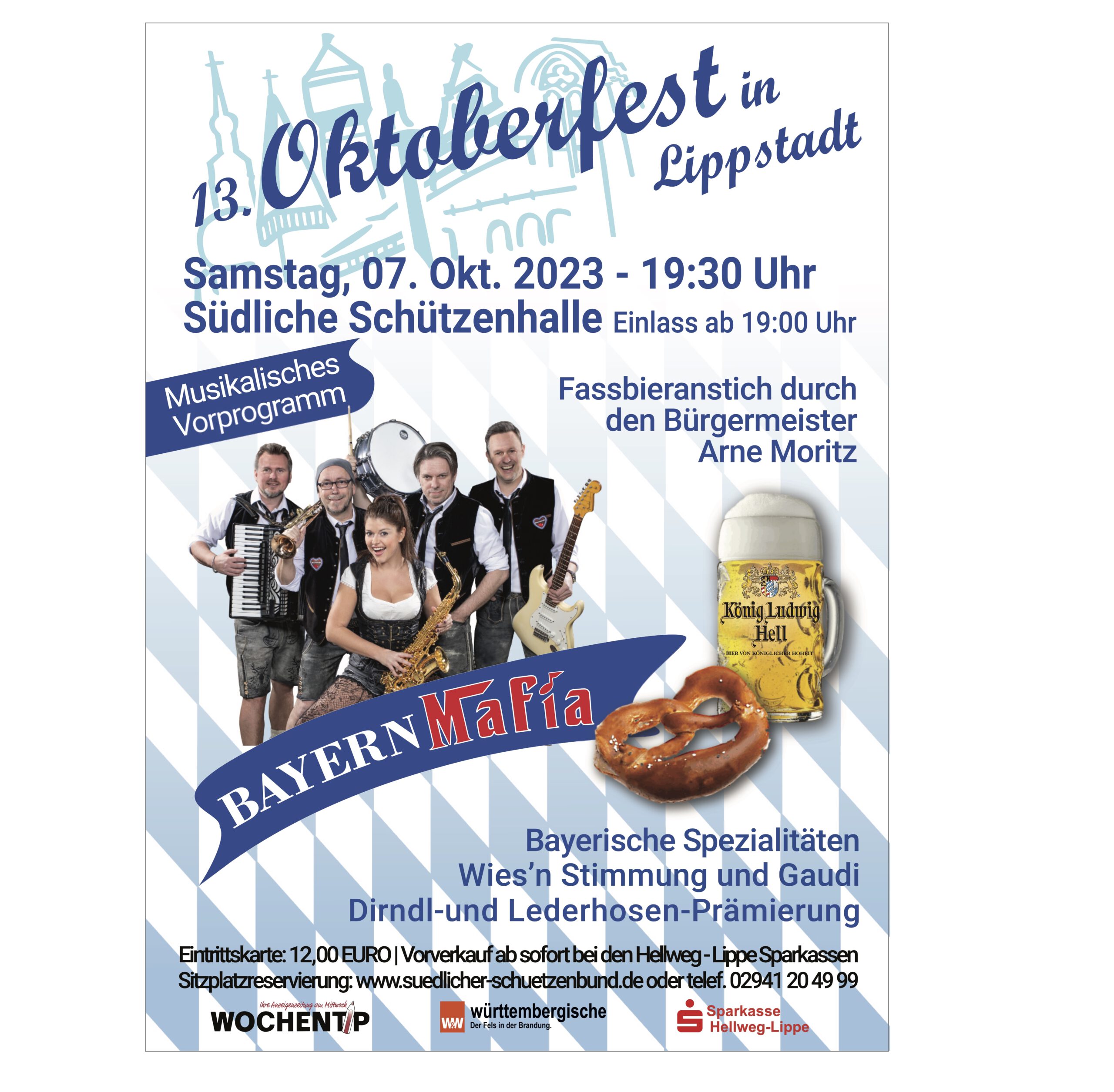 13. Oktoberfest in Lippstadt – Vorverkauf und Platzreservierung gestartet