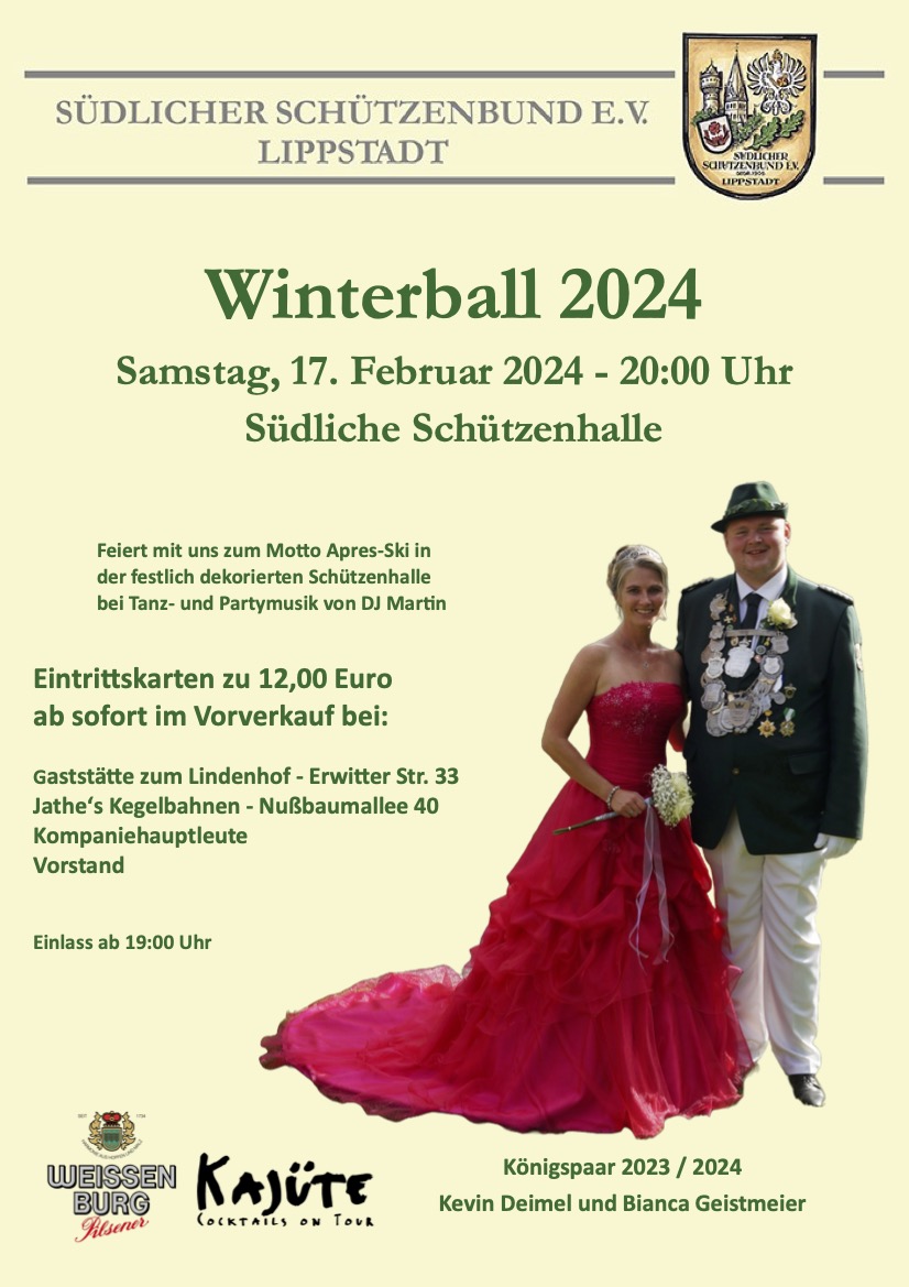 Mehr über den Artikel erfahren Winterball 2024