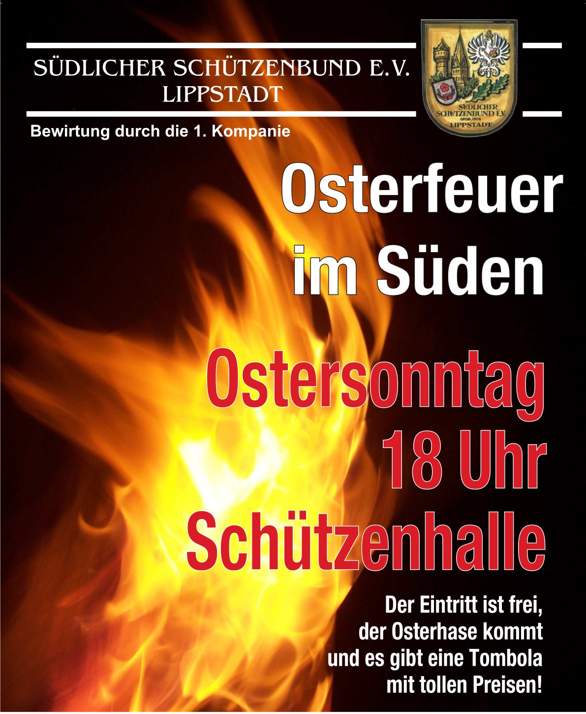 Mehr über den Artikel erfahren Osterfeuer im Süden